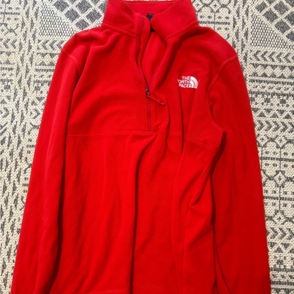 Men’s north face 1/4 zip pullover